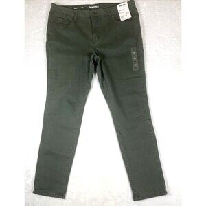 Sonoma The Everyday Jean Skinny Mid-Rise Med Gray Size 16R NEW